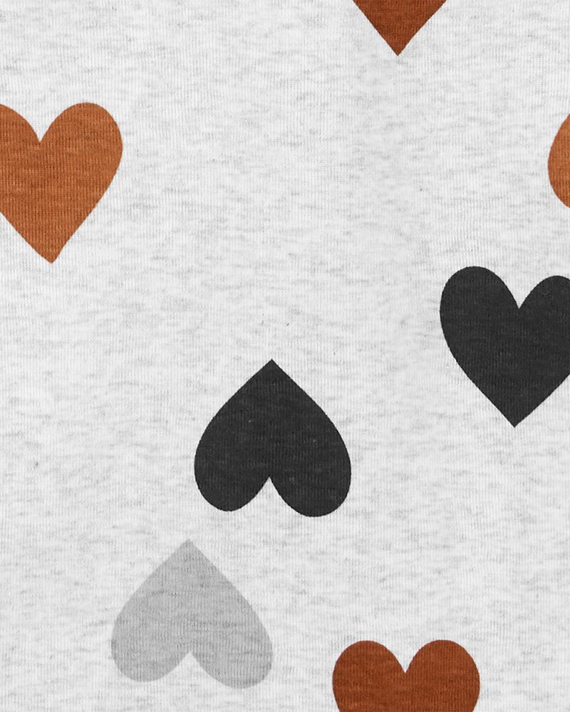 PACK DE BODYS CORAZONES MARRONES