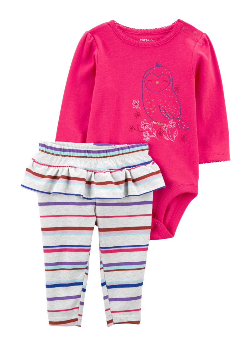 CONJUNTO ML BUHO FUCCIA