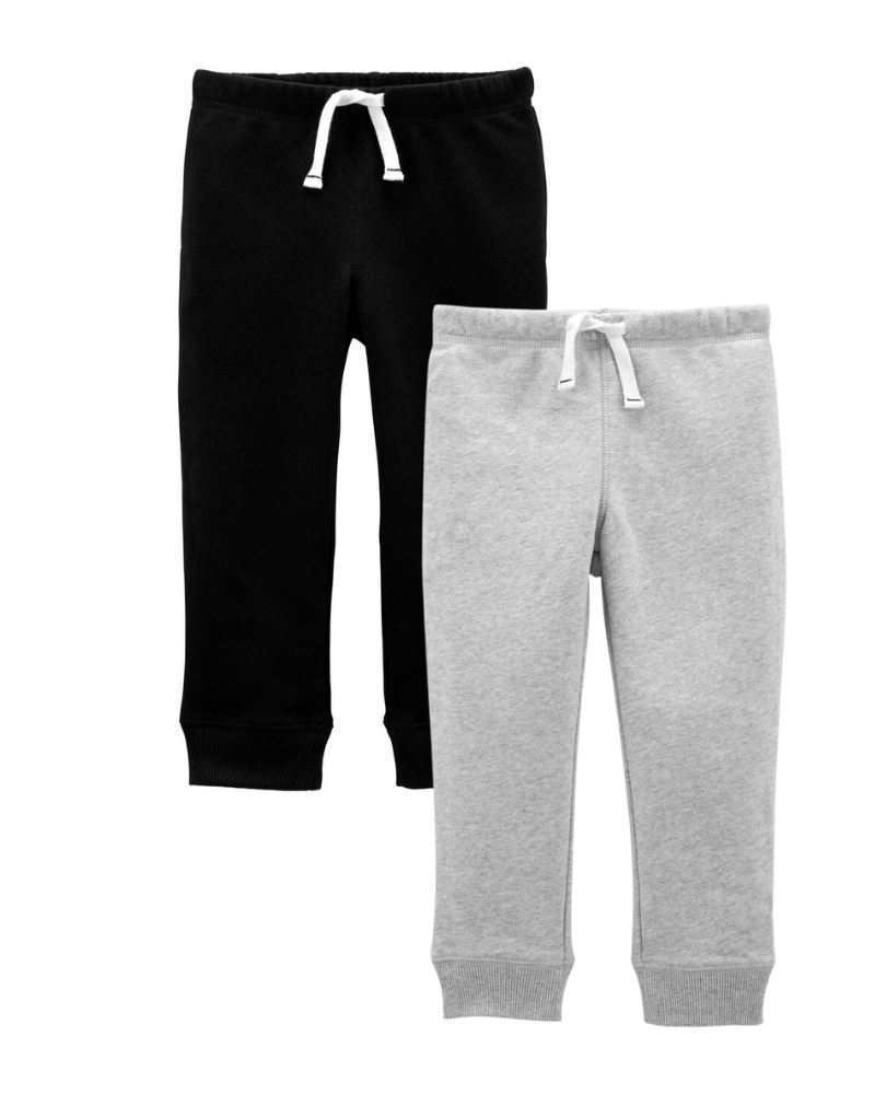 PACK DE PANTALONCITOS – NEGRO Y PLOMO