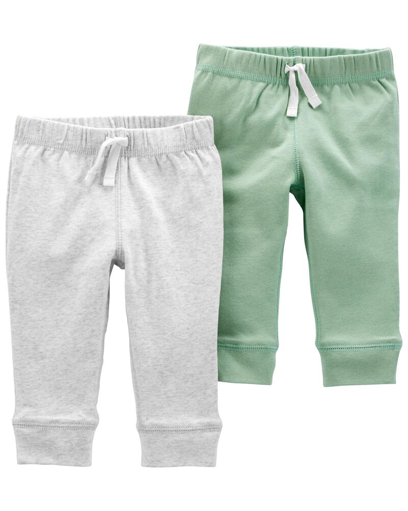 PACK DE PANTALONCITOS – VERDE Y BEIGE