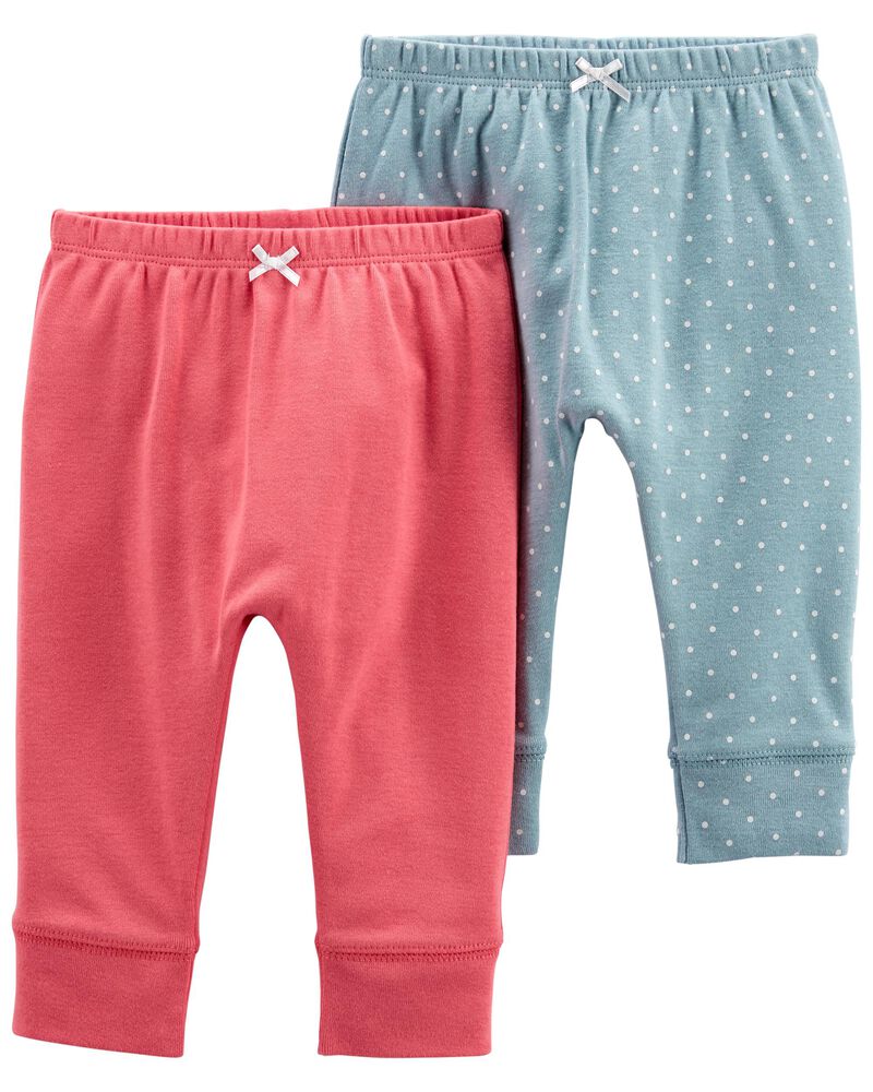 PACK DE PANTALONCITOS ROSA-CELESTE
