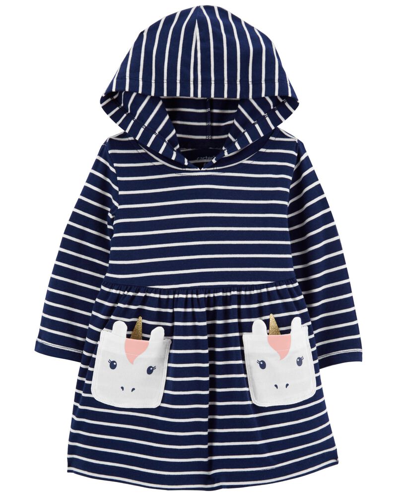 VESTIDO CON CAPUCHA – UNICORNIO