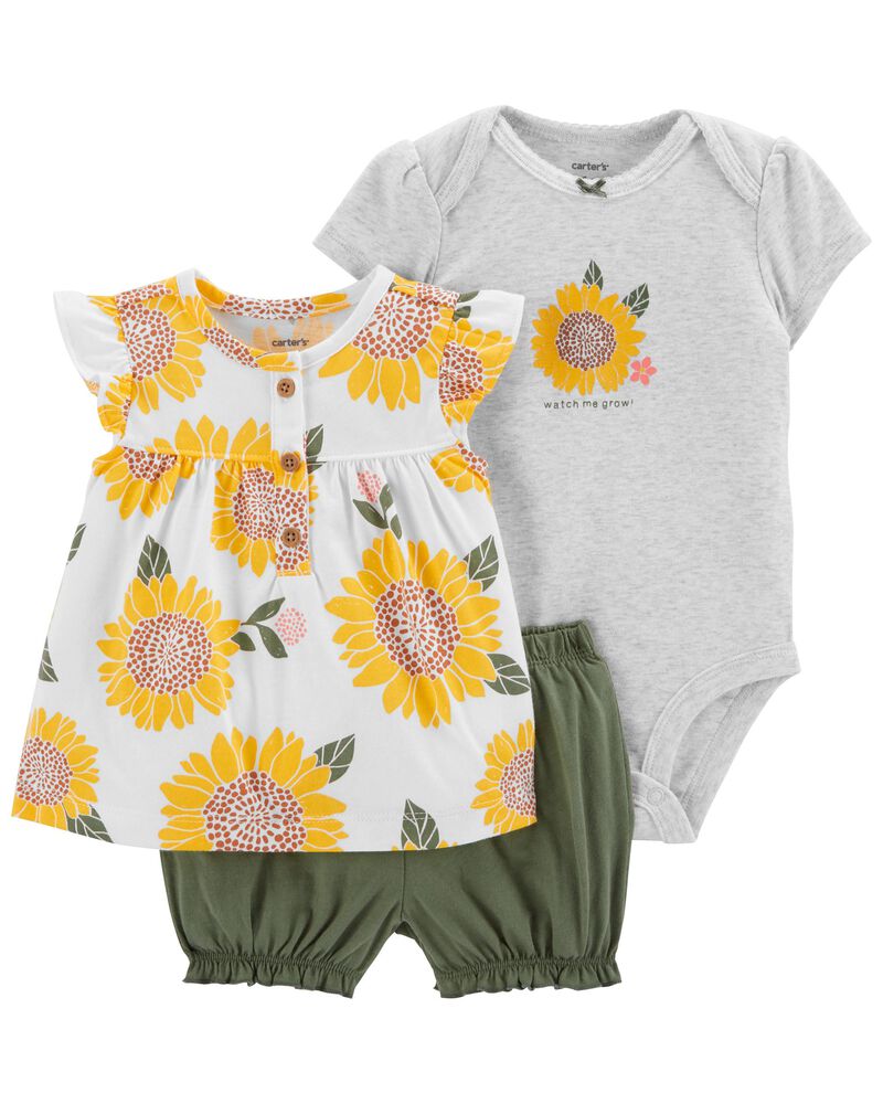CONJUNTO CORTO GIRASOLES