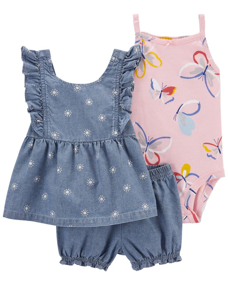 CONJUNTO CORTO MARIPOSAS