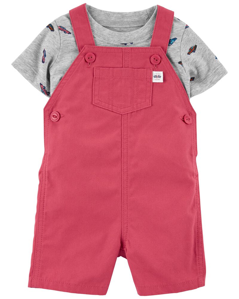 CONJUNTO – OVEROL ROJO