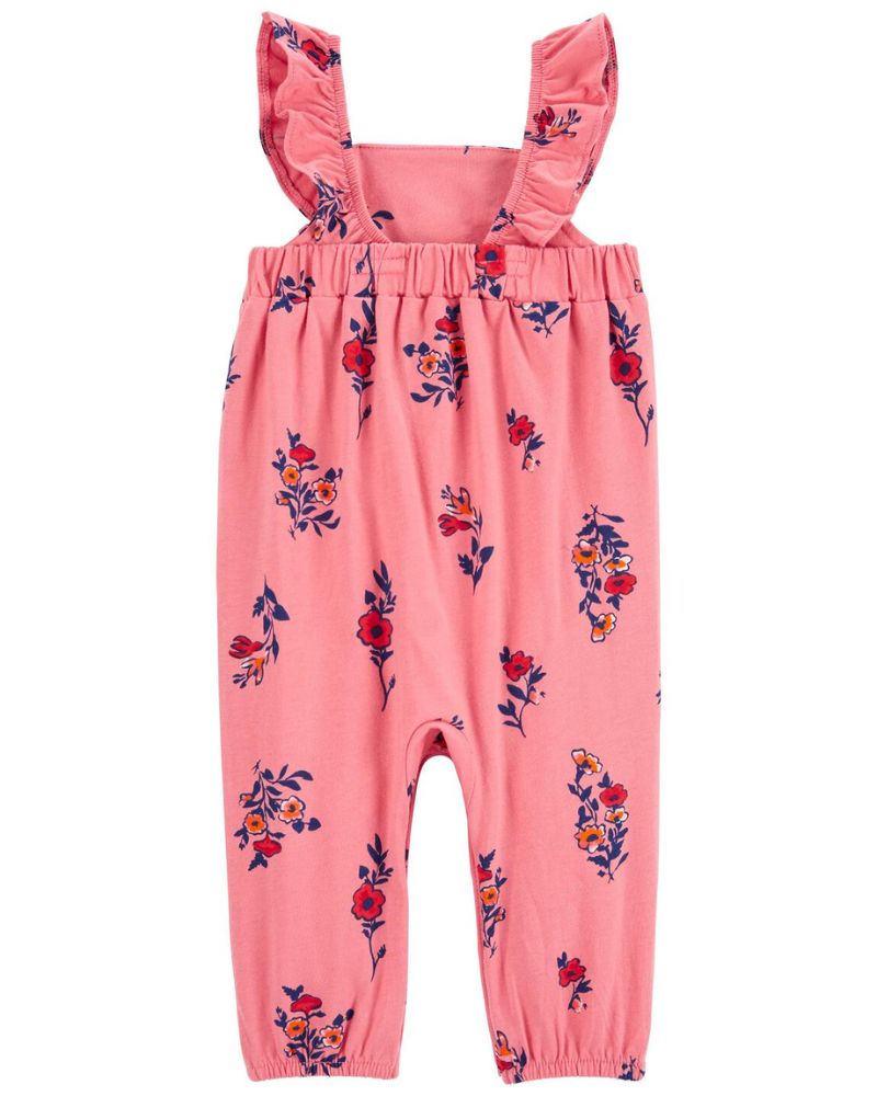 ENTERIZO FLORAL ROSA