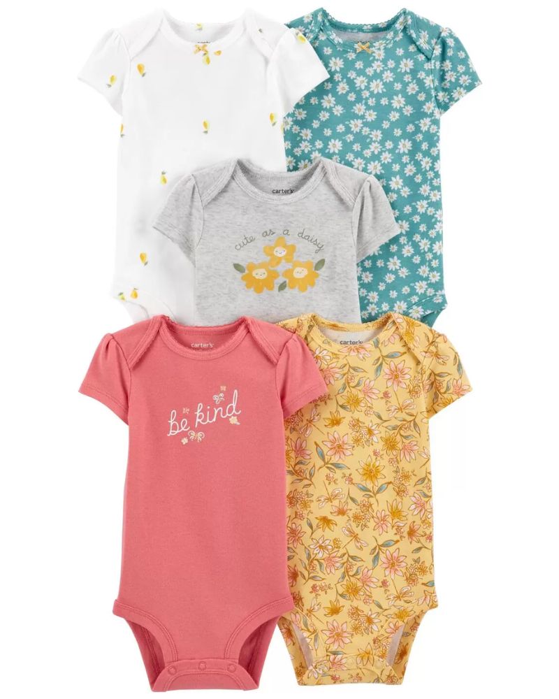 PACK DE BODYS FLORAL