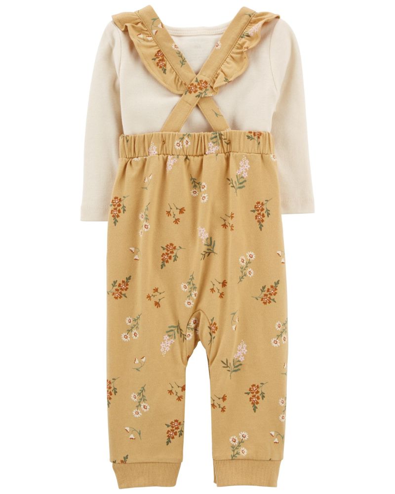CONJUNTO – OVEROL CON DIADEMA AMARILLO