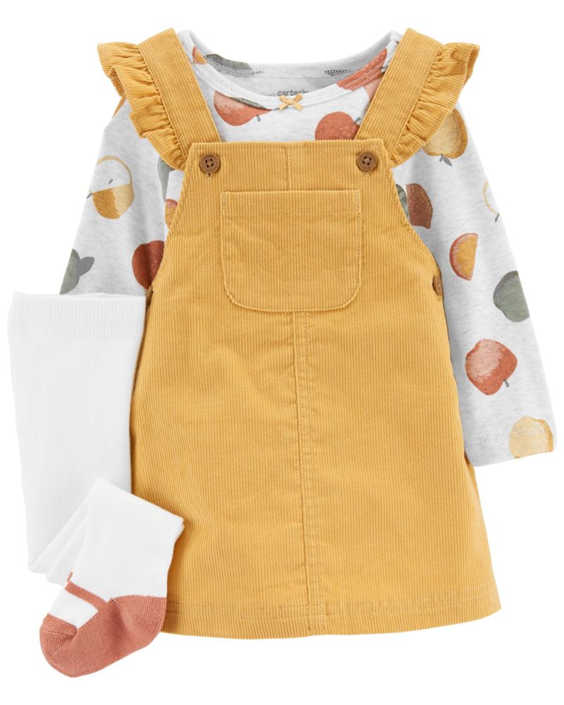 CONJUNTO CON PANTI Y JUMPER AMARILLO