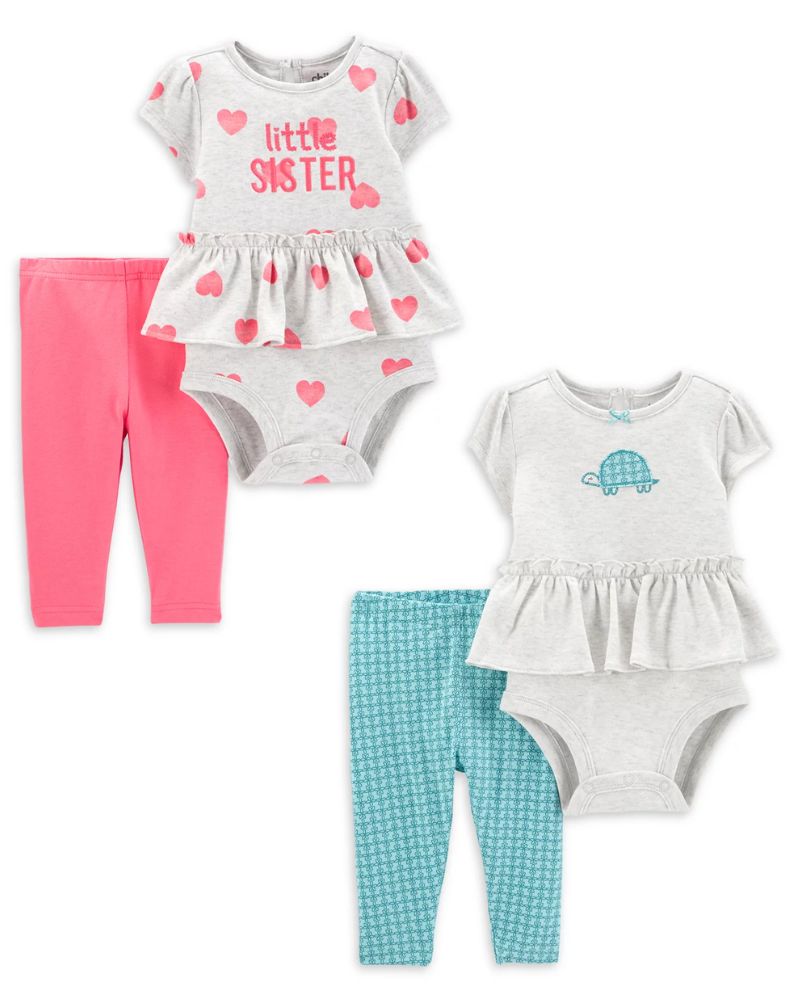 CONJUNTO X4 PIEZAS – LITTLE SISTER