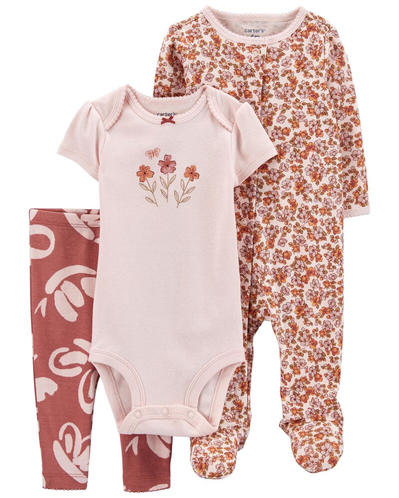 CONJUNTO CON PIJAMA FLORA
