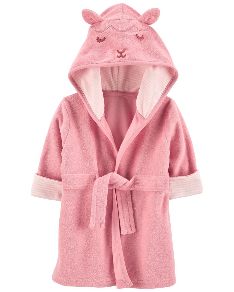 BATA DE BAÑO OVEJITA ROSA