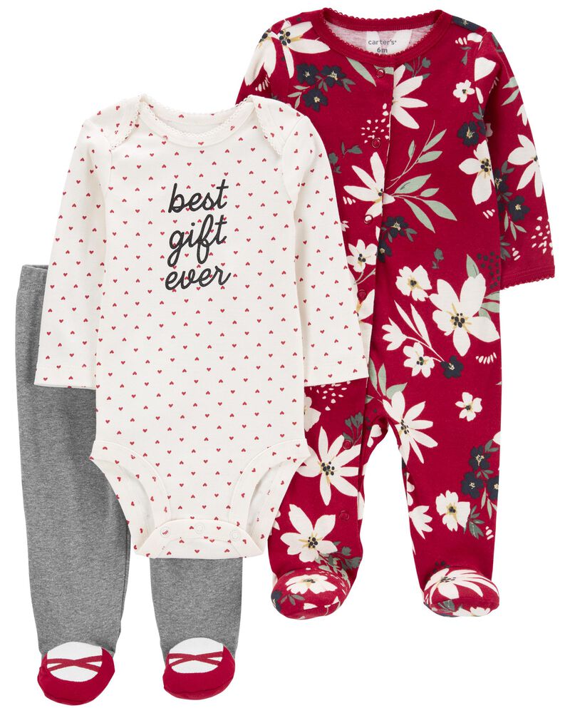 CONJUNTO CON PIJAMA FLORAL
