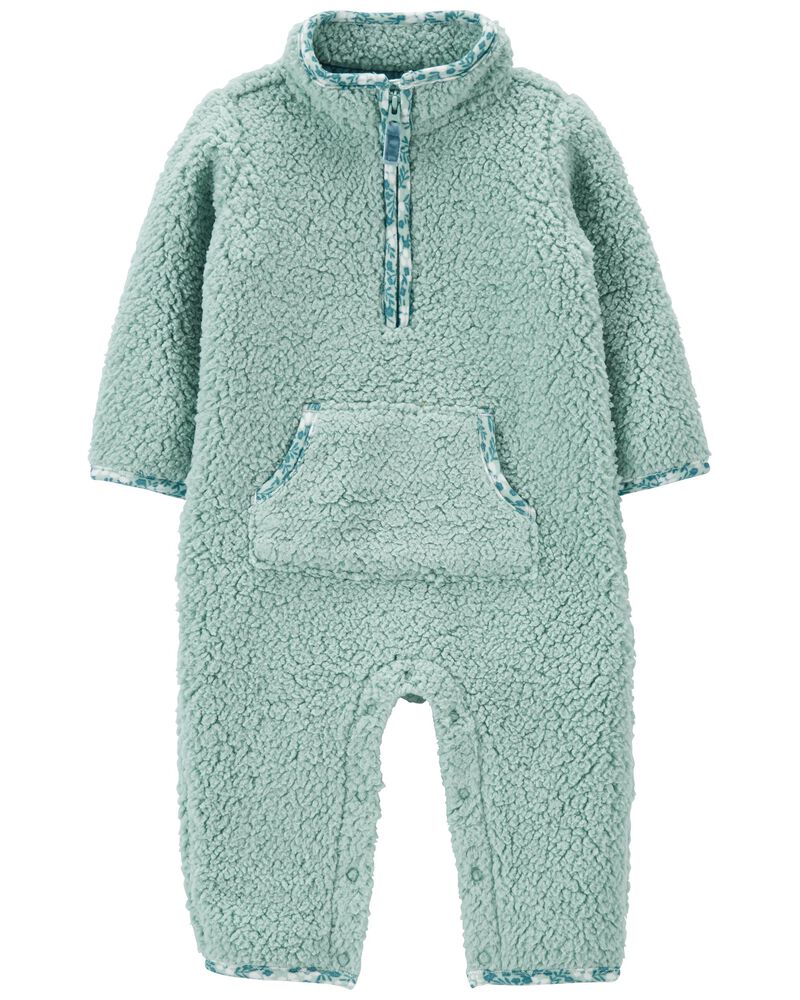 ENTERIZO VERDE SHERPA