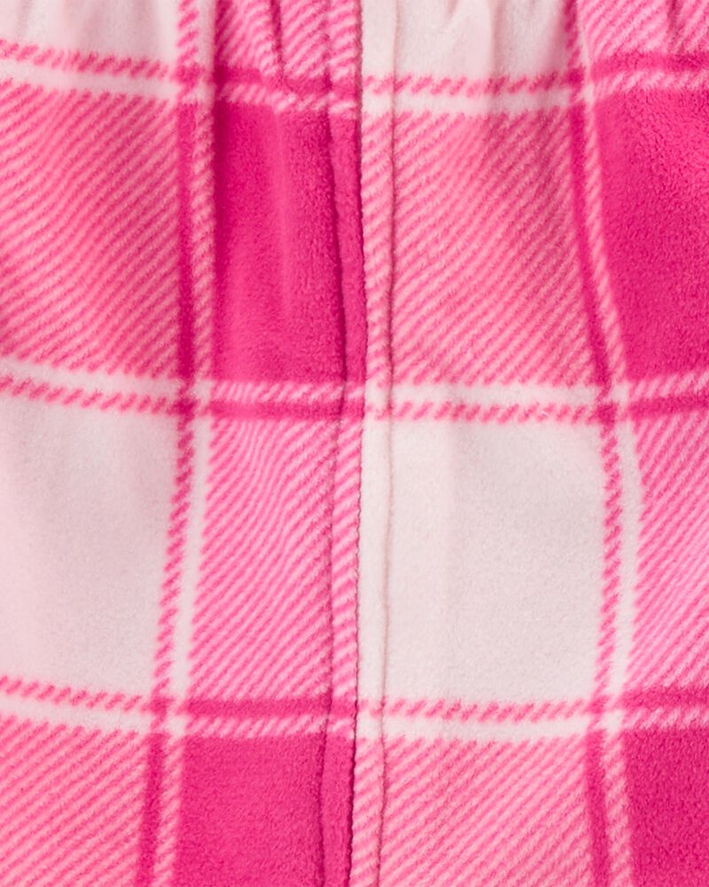 CONJUNTO CON CHALECO ROSA CUADROS