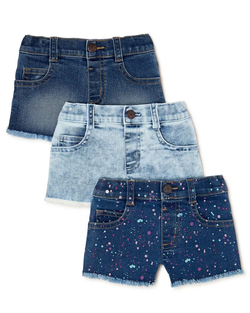 PACK X3 SHORTS DENIM