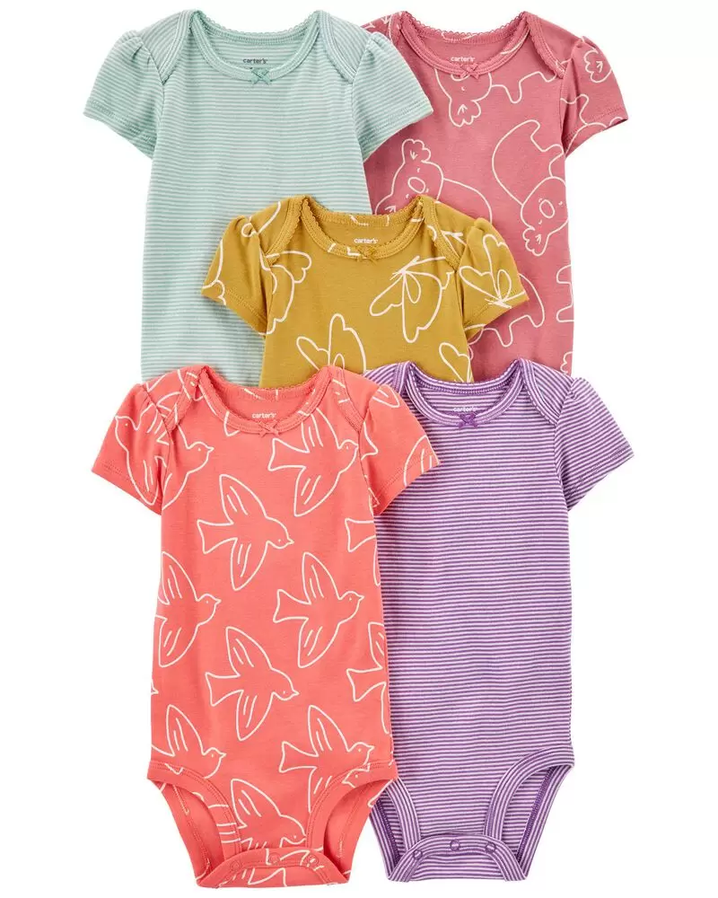 PACK DE BODYS MULTICOLOR TRAZOS