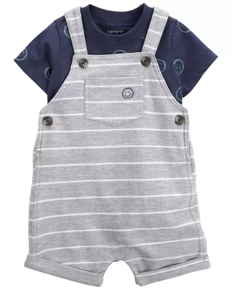 CONJUNTO – OVEROL RAYADO