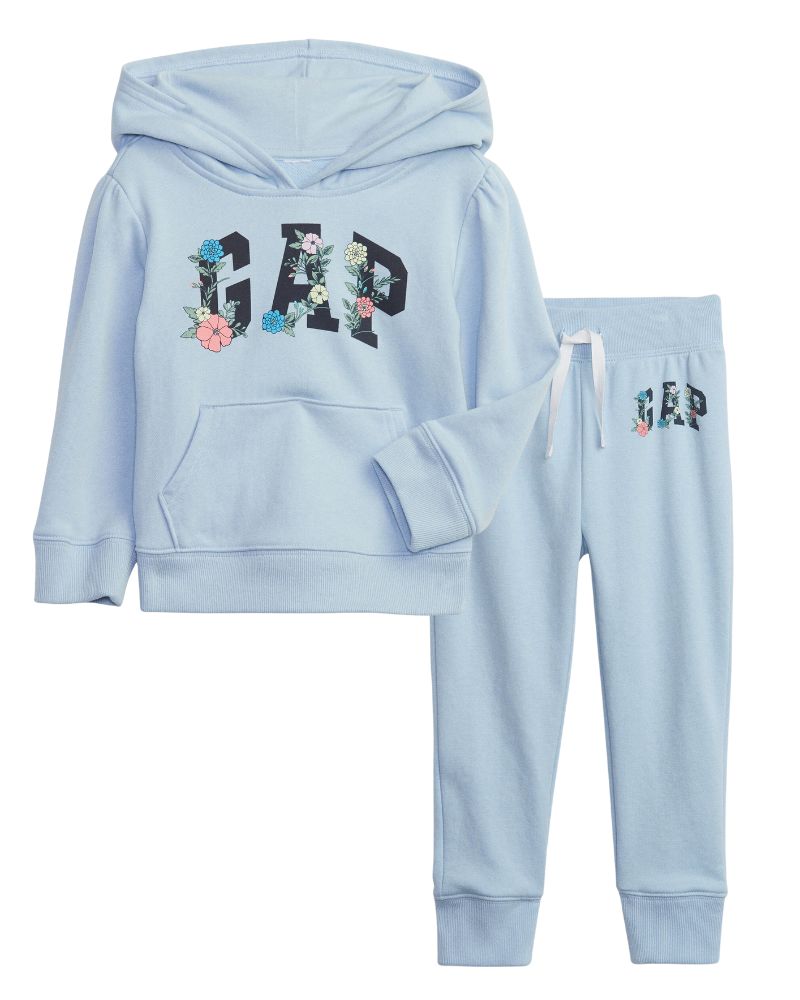 CONJUNTO GAP – CELESTE FLORAL