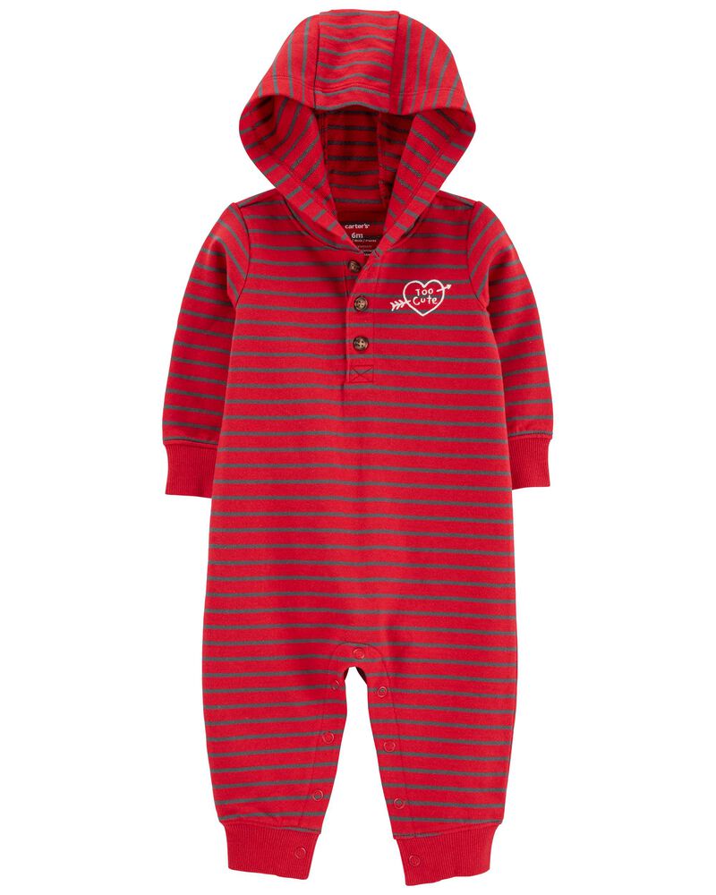 ENTERIZO ROJO RAYADO