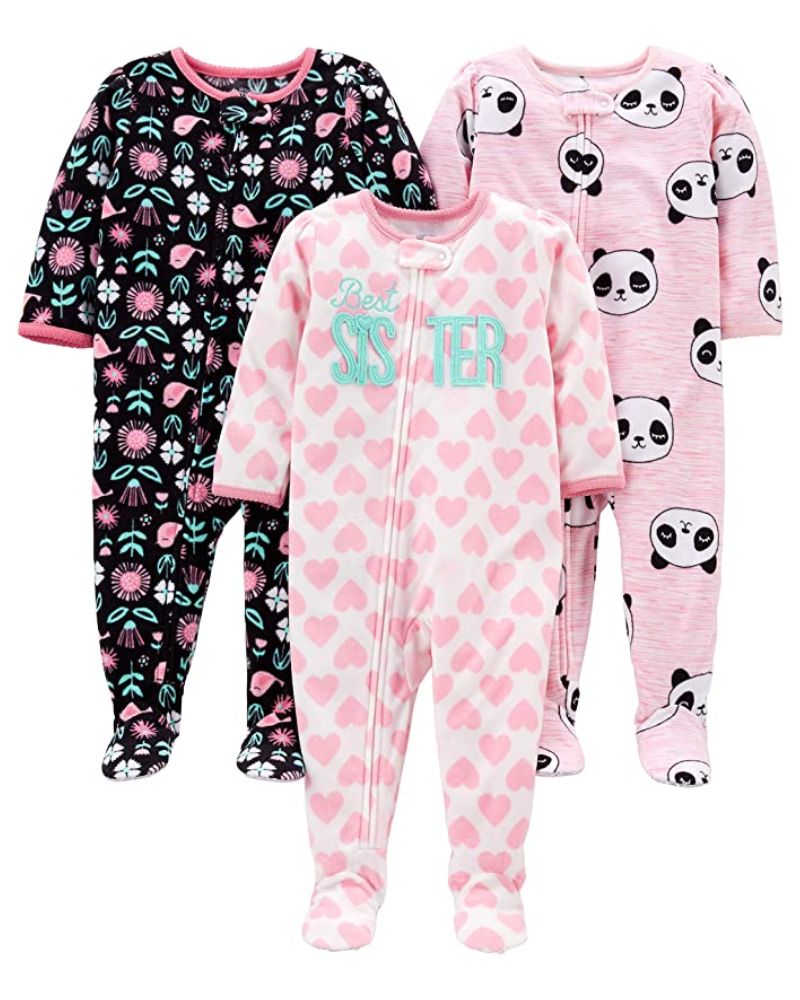 PACK X3 PIJAMAS – PANDA Y SISTER