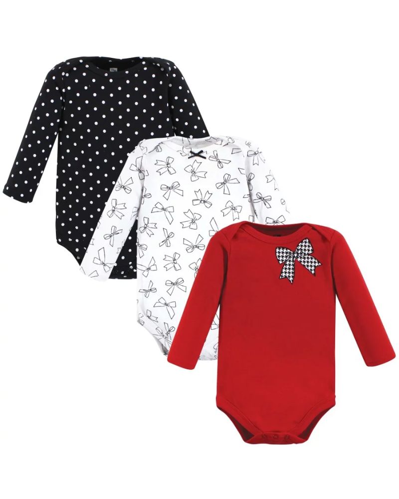 PACK X3 BODYSUITS ML – TRICOLOR
