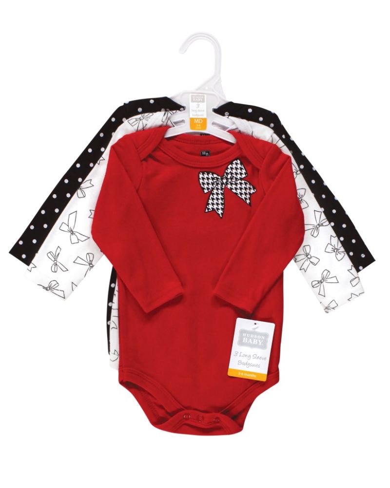 PACK X3 BODYSUITS ML – TRICOLOR