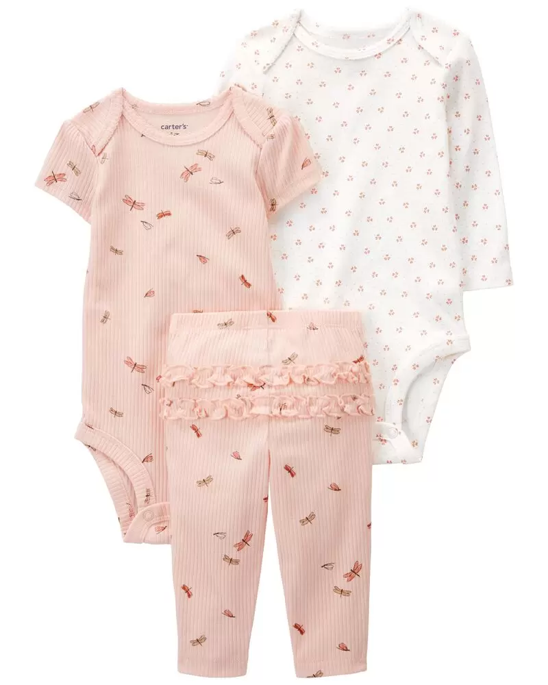 CONJUNTO X3 BASICO – ROSA