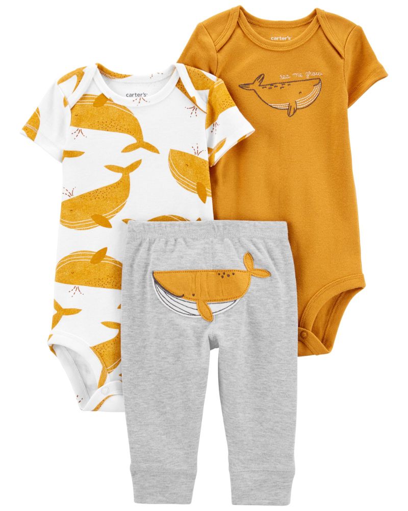 CONJUNTO X3 BASICO – BALLENA AMARILLA