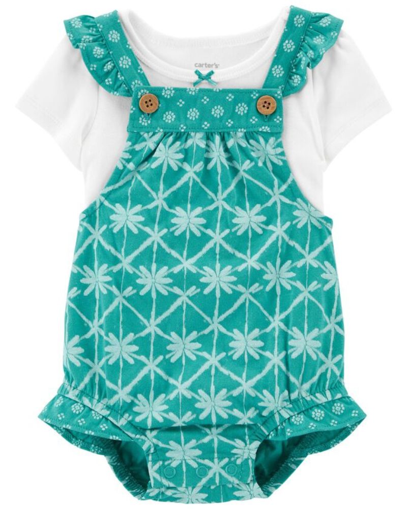 CONJUNTO X2 PIEZAS – FLORES BLANCAS