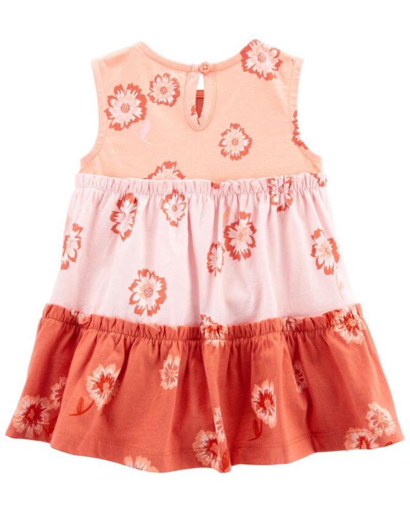 VESTIDO ROSA FLORAL